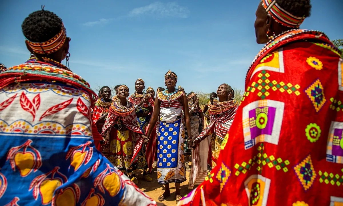 Desa dengan konsep Umoja di Kenya